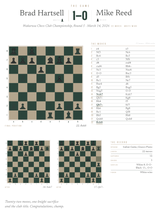 The Game Chess shirt, worn