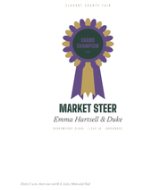 Grand Champion shirt, worn