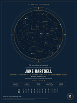 Sky Over the Stadium print