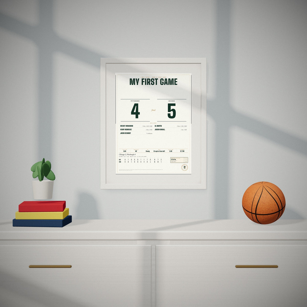 My First Game in a kid's room