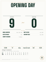 Opening Day print