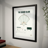 The Grand Slam up close, showing the frame and mat
