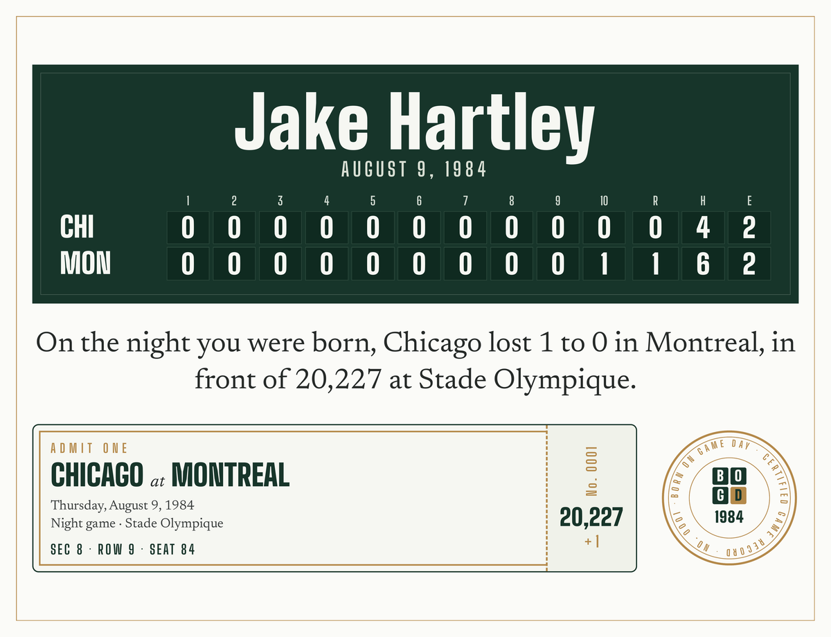Laptop sleeve with a personalized box score design