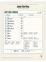 The Lineup Card print