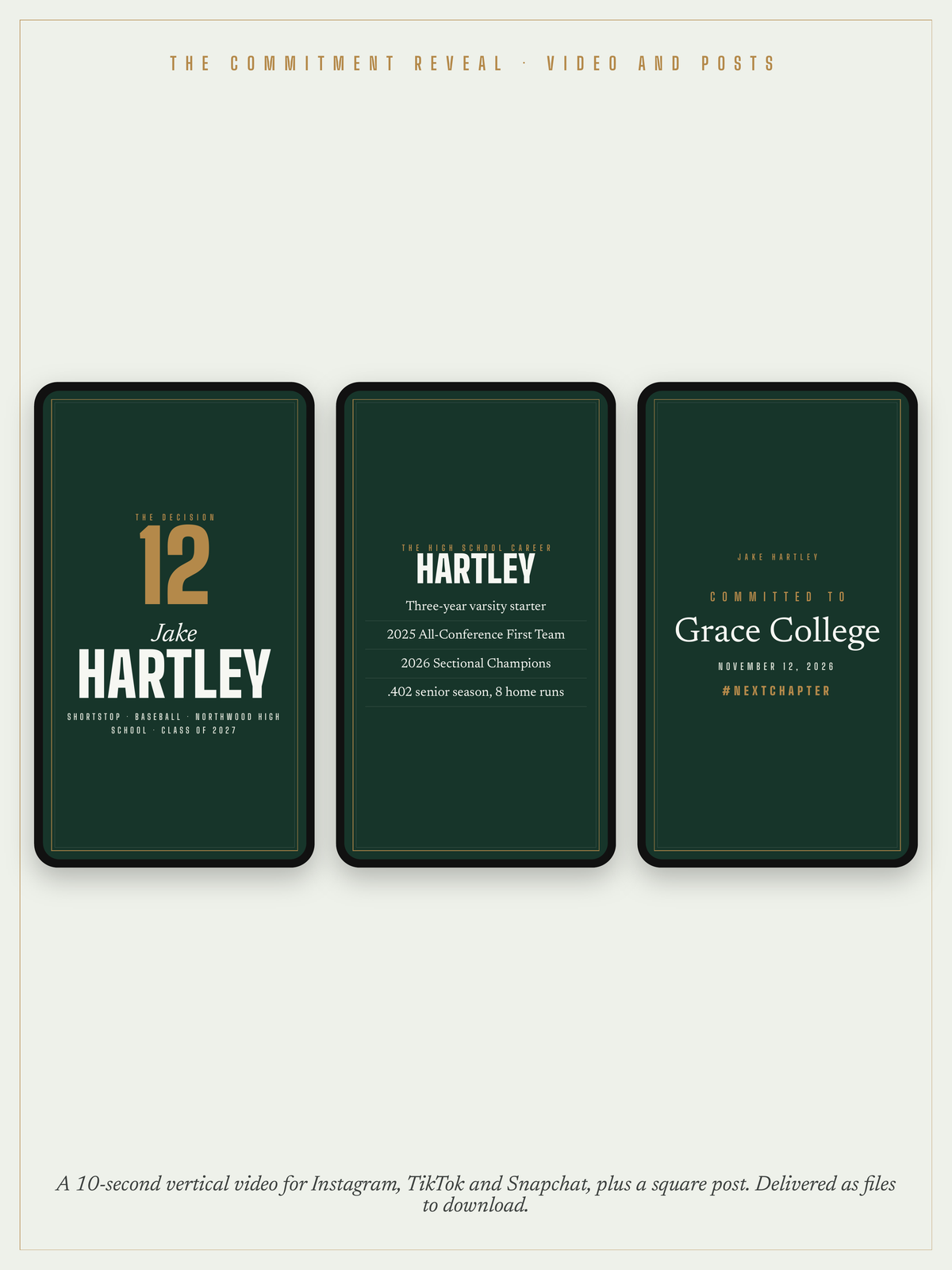 The Commitment Reveal print