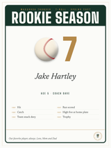 Rookie Season print