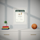 Rookie Season in a kid's room