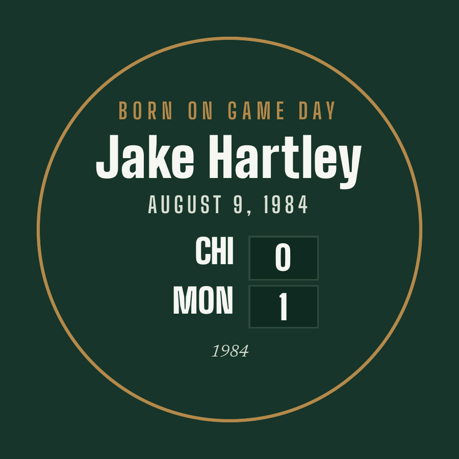 Ornament with a personalized box score design