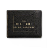 Wallet with a personalized box score design