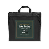 Stadium seat with a personalized box score design