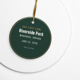 Our First Game Ornament