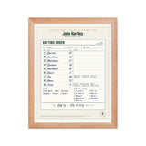 The Lineup Card print