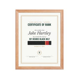 Rank Promotion Certificate print