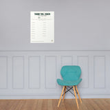 Thank You, Coach Sign Board print