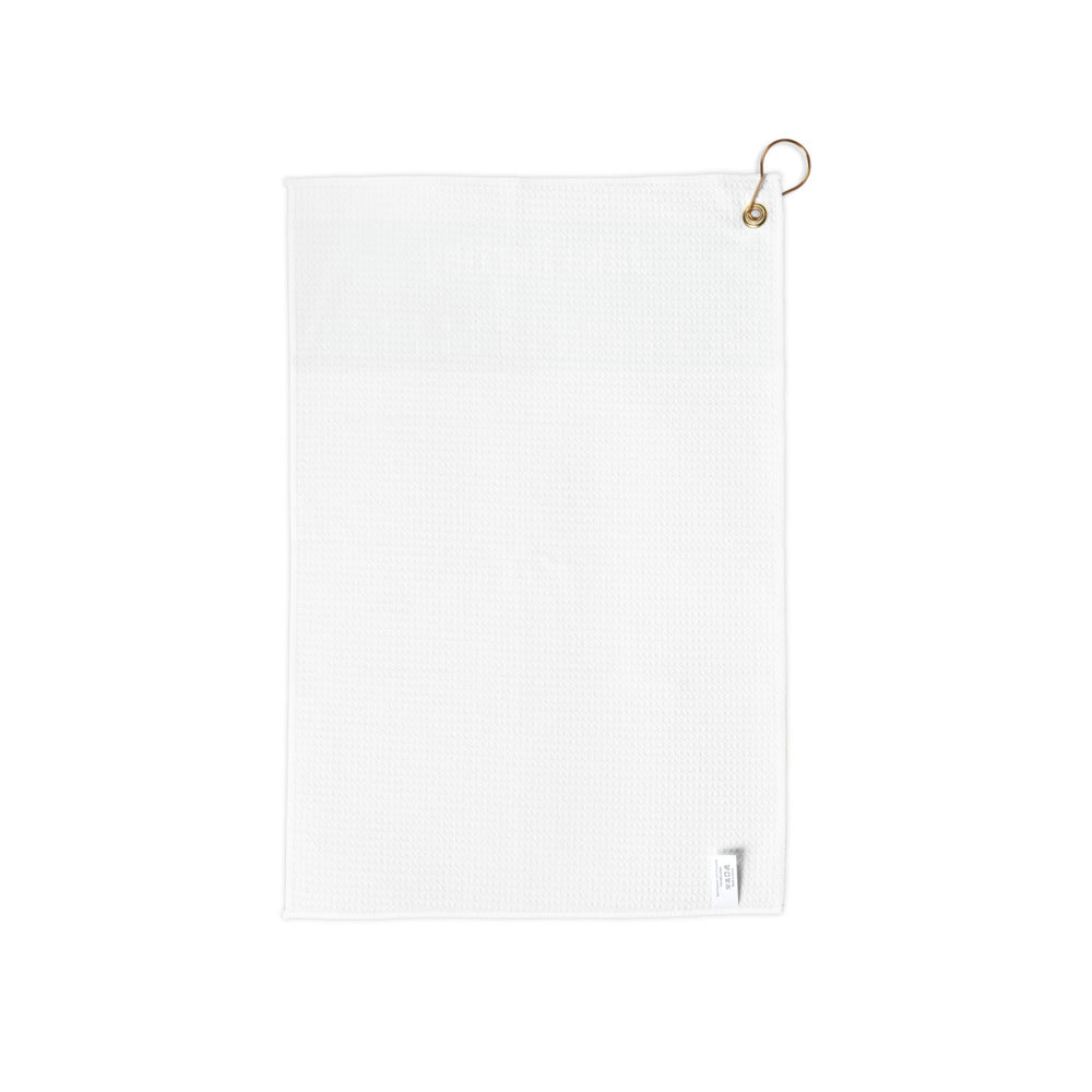 Towel with a personalized box score design