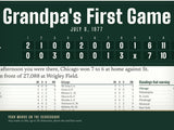 Scoreboard closeup