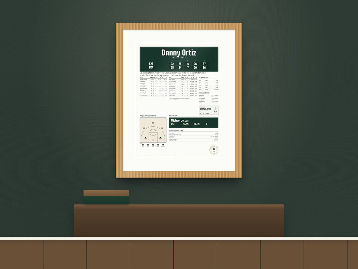 Basketball framed