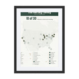 Stadium Bucket List print