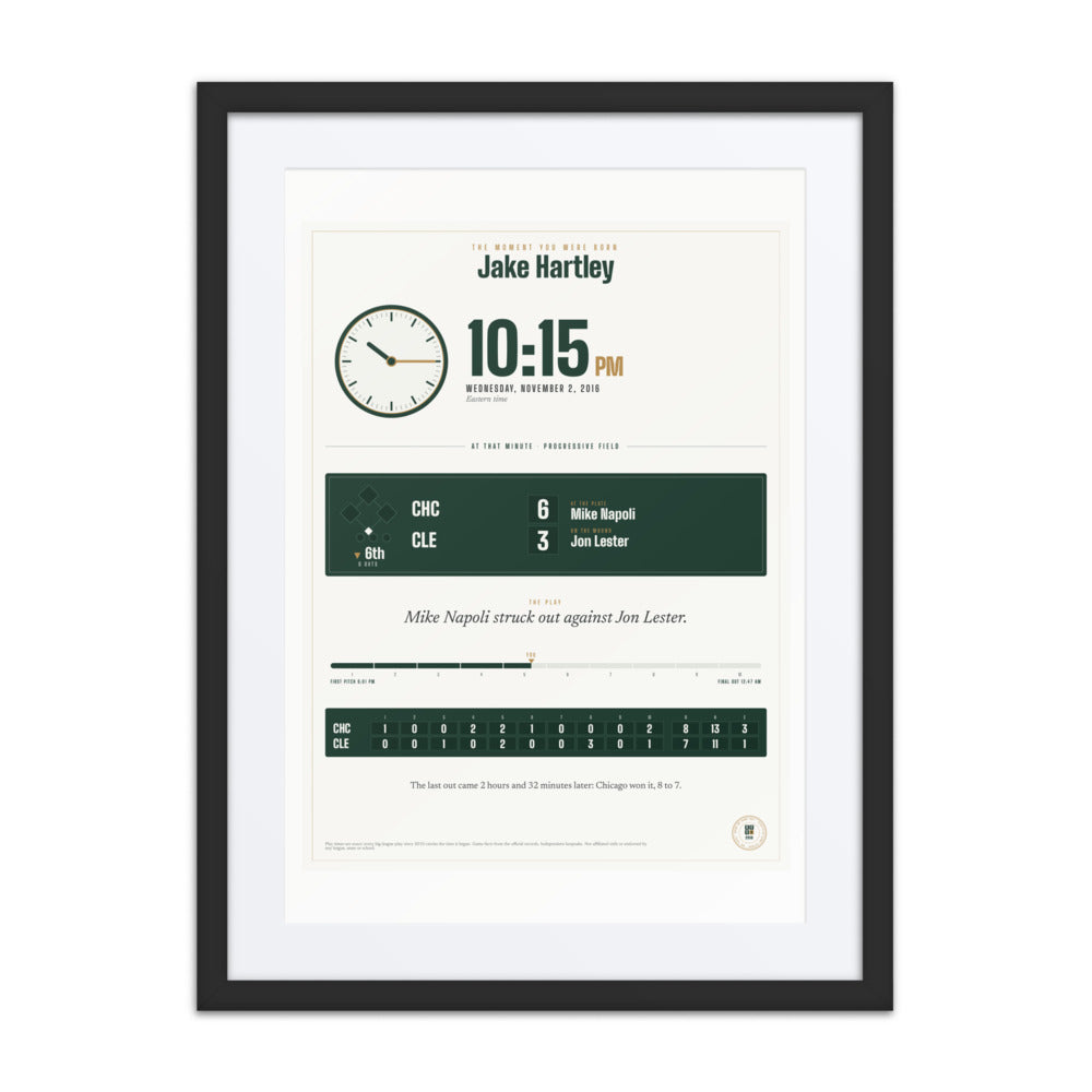 The Moment You Were Born print
