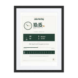 The Moment You Were Born print