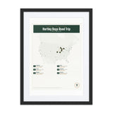 Road Trip Recap print