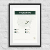 Road Trip Recap print