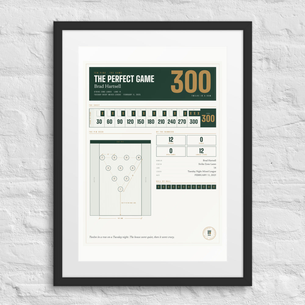 The 300 Game print