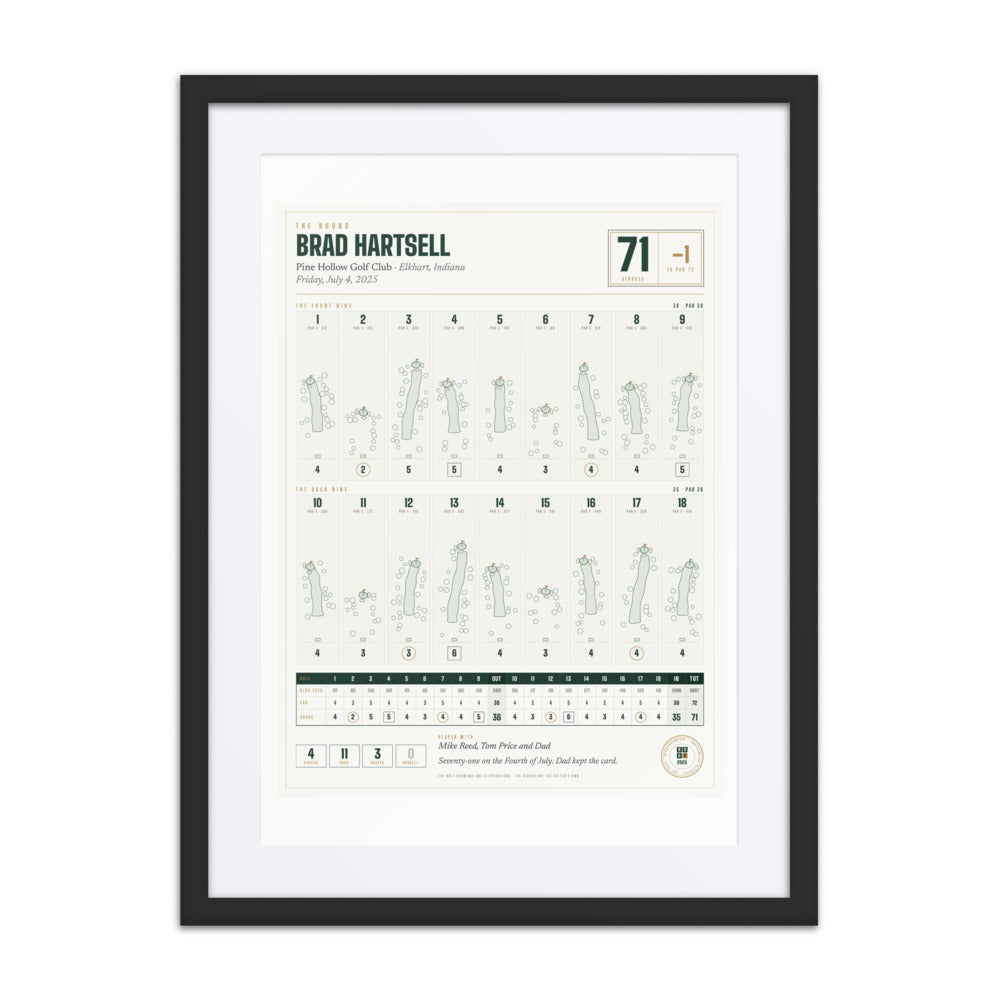 The Round print