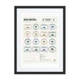 Every Mountain I've Skied print