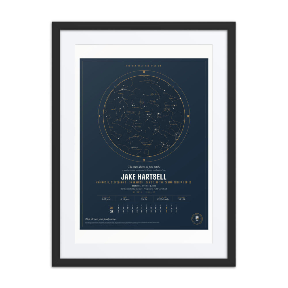 Sky Over the Stadium print