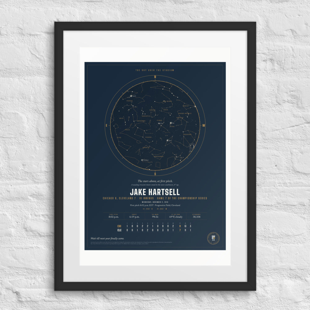 Sky Over the Stadium print