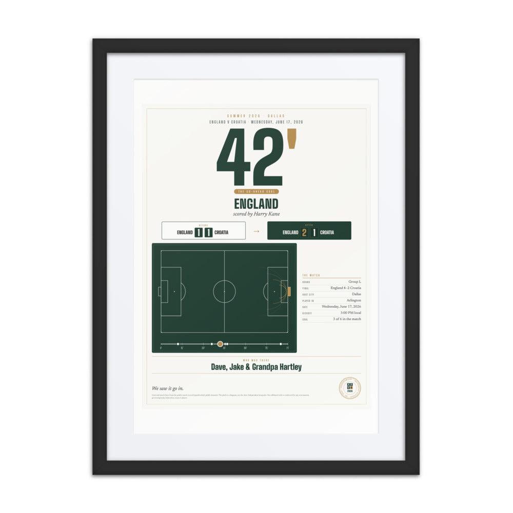 The Goal print