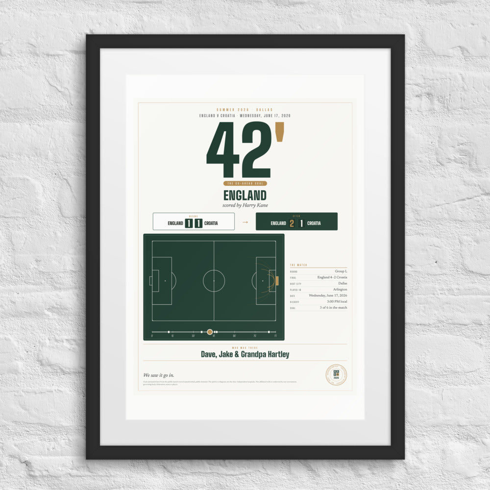 The Goal print