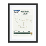 Houston Marathon Finisher Print print
