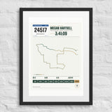 Houston Marathon Finisher Print print