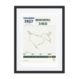 Seattle Marathon Finisher Print print