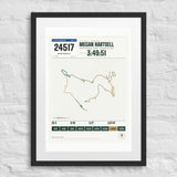 Seattle Marathon Finisher Print print