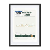 Colfax Marathon Finisher Print print