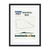 Manchester Road Race Finisher Print print