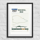 Manchester Road Race Finisher Print print
