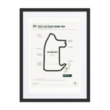 2025 Las Vegas Grand Prix Finish Print print