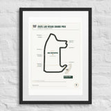 2025 Las Vegas Grand Prix Finish Print print