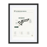 2012 United States Grand Prix Finish Print print