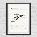 2021 United States Grand Prix Finish Print print