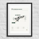 2025 United States Grand Prix Finish Print print