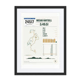Blue Ridge Marathon Finisher Print print