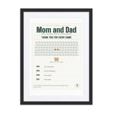 Four Years in the Stands print