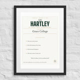 Signing Day Print print