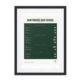 School Records Board print
