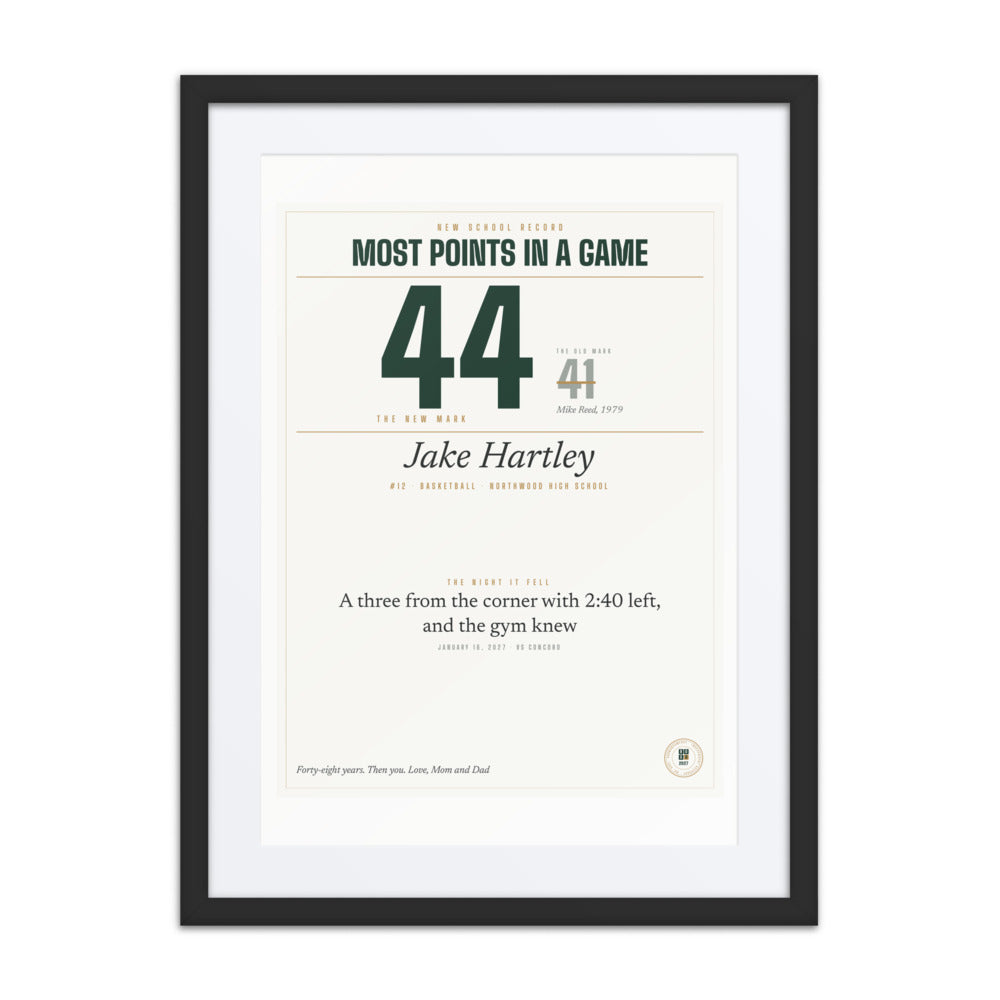 Record Breaker Print print